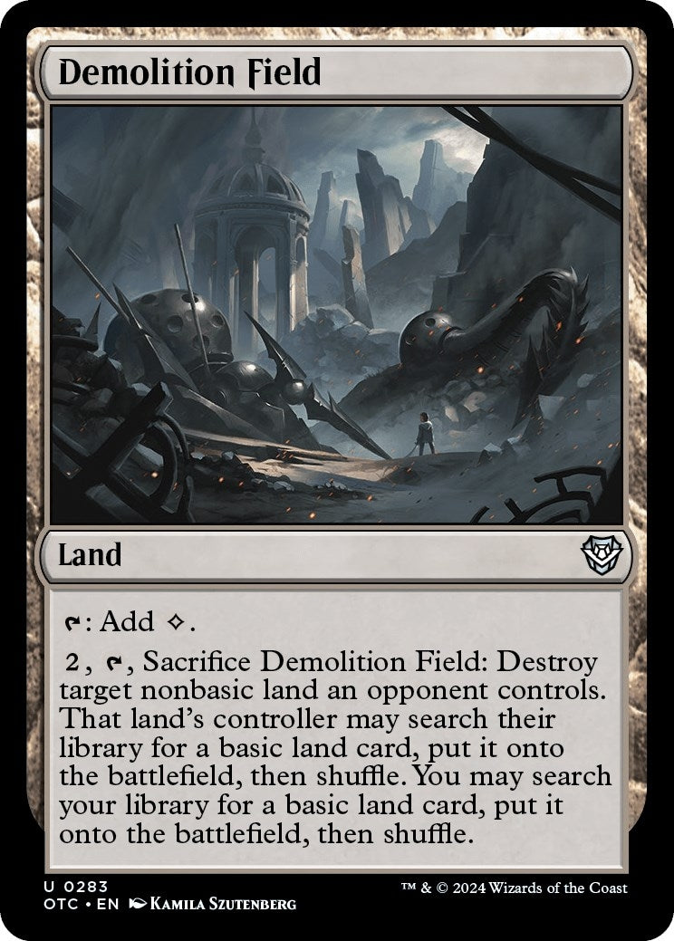 Image for Demolition Field (283) (OTC) - Magic: The Gathering