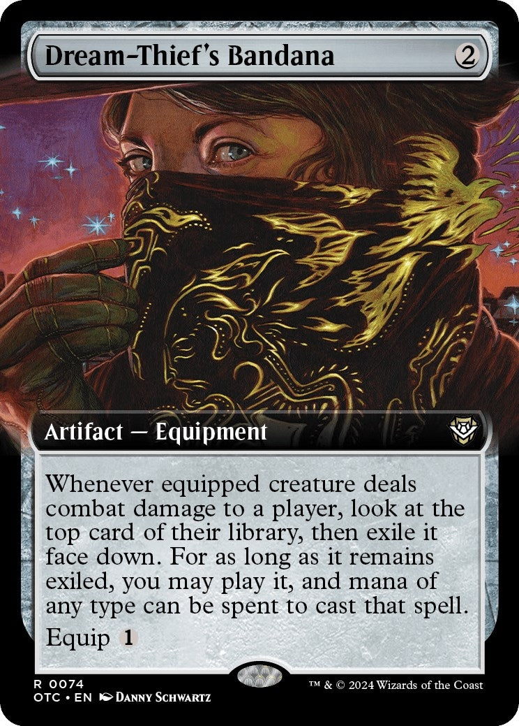 Image for Dream-Thief's Bandana (Extended Art) (74) - Magic: The Gathering