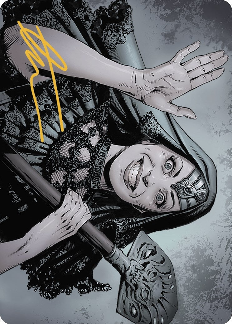 Image for Gisa, the Hellraiser Art Card (Gold-Stamped Signature) (51) - Magic: The Gathering