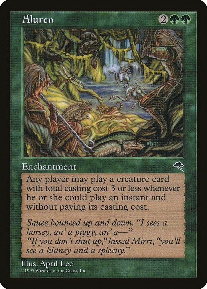 Image for Aluren (213) (TMP) - Magic: The Gathering