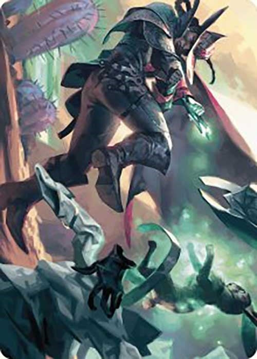 Image for Metamorphic Blast Art Card (7) - Magic: The Gathering