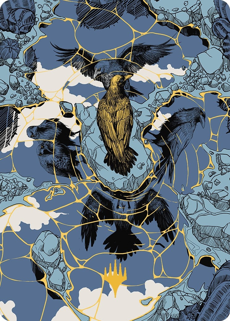 Image for Fractured Identity Art Card (Gold-Stamped Planeswalker Symbol) (46) - Magic: The Gathering