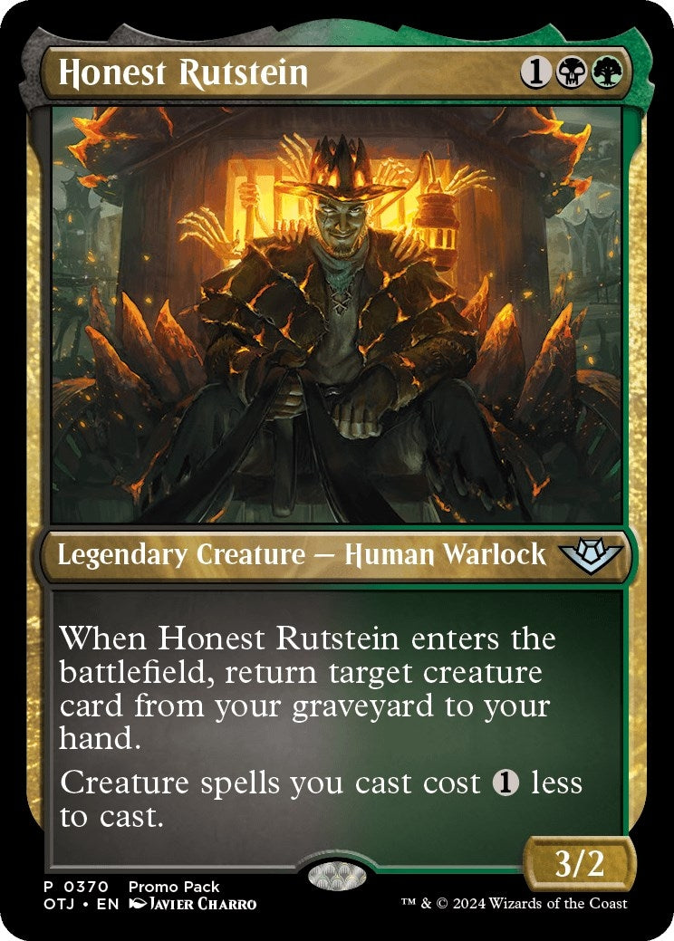 Image for Honest Rutstein (370) - Magic: The Gathering