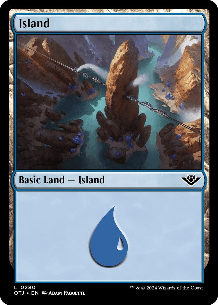 Image for Island (0280) (280) - Magic: The Gathering