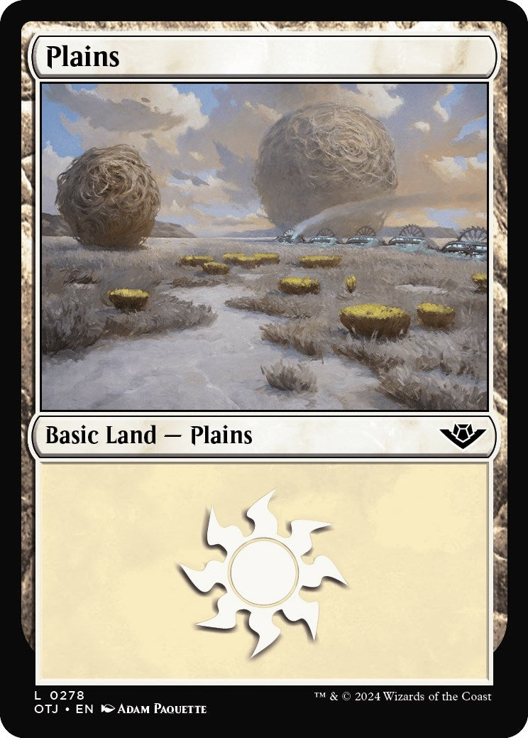 Image for Plains (0278) (278) - Magic: The Gathering