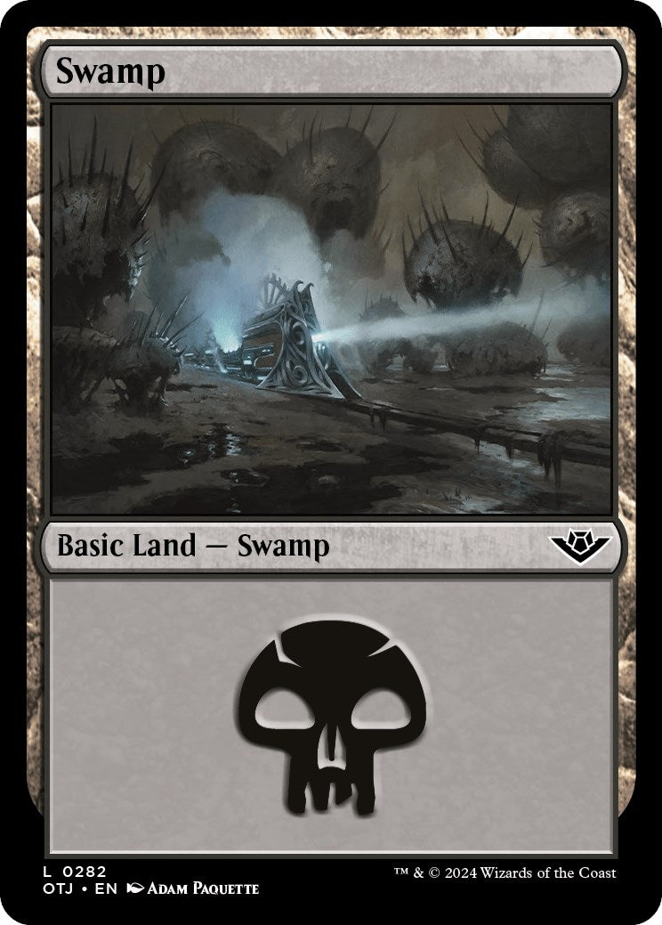 Image for Swamp (0282) (282) - Magic: The Gathering