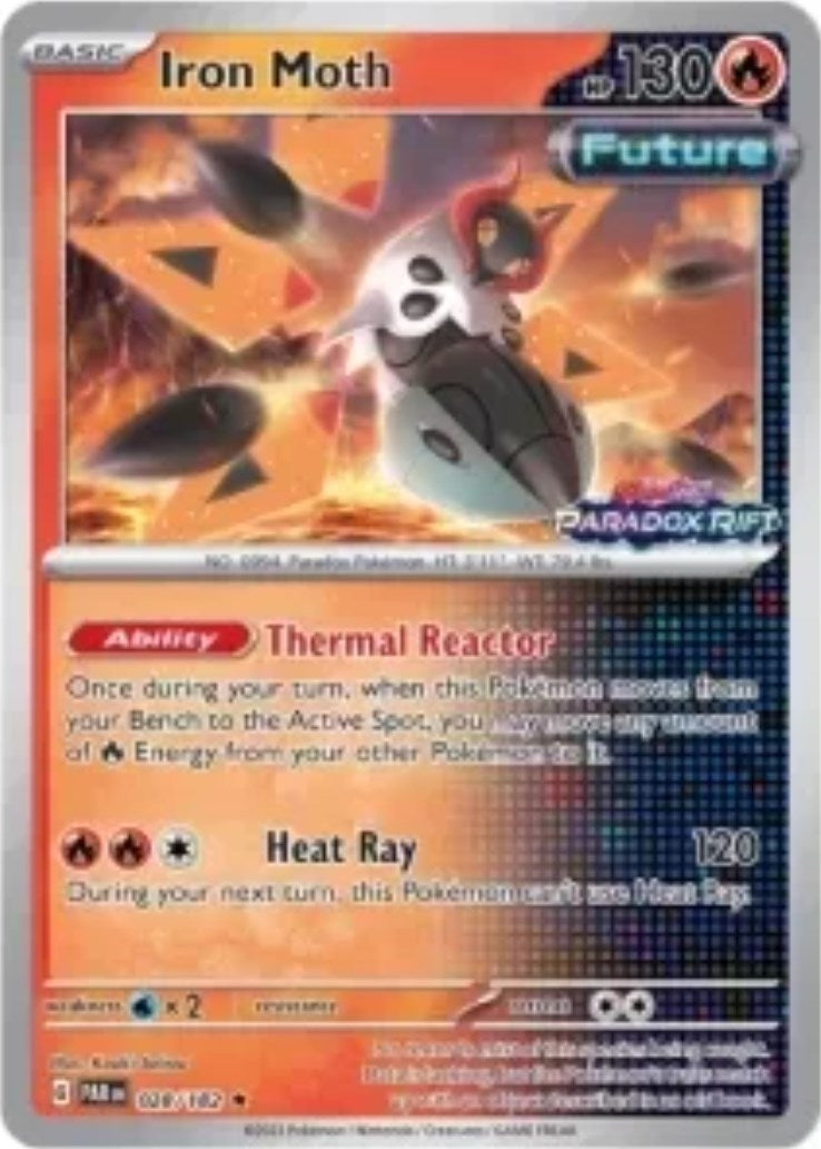 Image for Iron Moth - 028/182 (European Promo) (028/182) (MCAP) - Pokemon