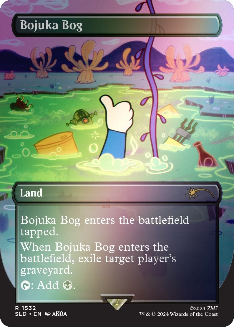 Image for Bojuka Bog (Rainbow Foil) (1532) - Magic: The Gathering