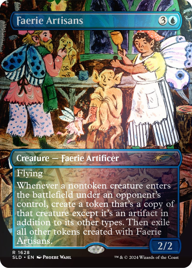Image for Faerie Artisans (Rainbow Foil) (1628) - Magic: The Gathering