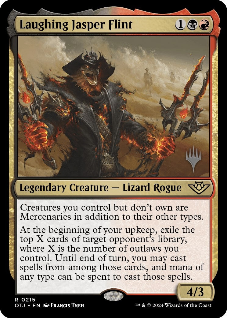 Image for Laughing Jasper Flint (215) - Magic: The Gathering