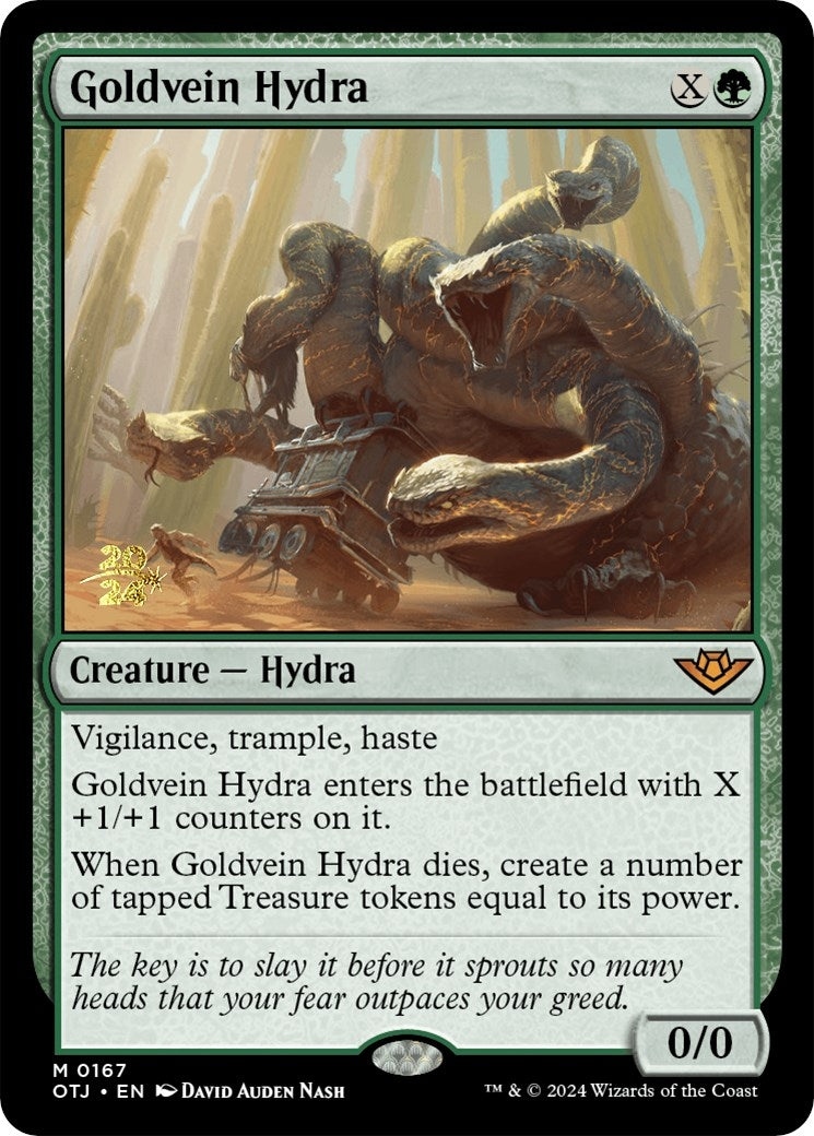 Image for Goldvein Hydra (167) - Magic: The Gathering