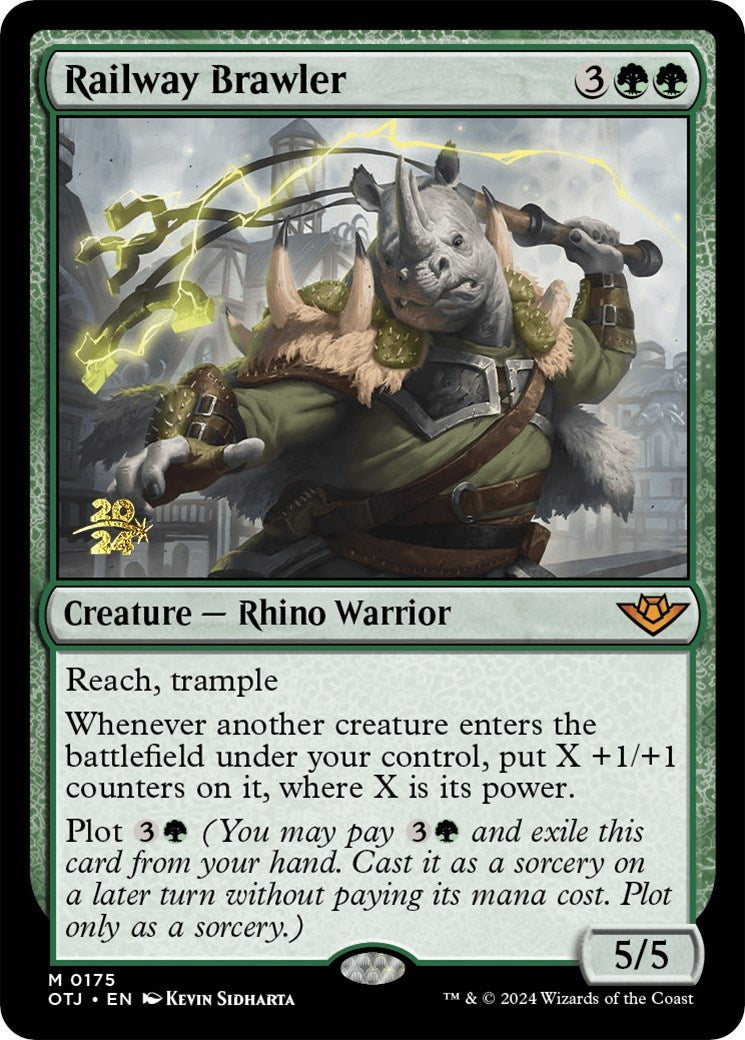 Image for Railway Brawler (175) - Magic: The Gathering