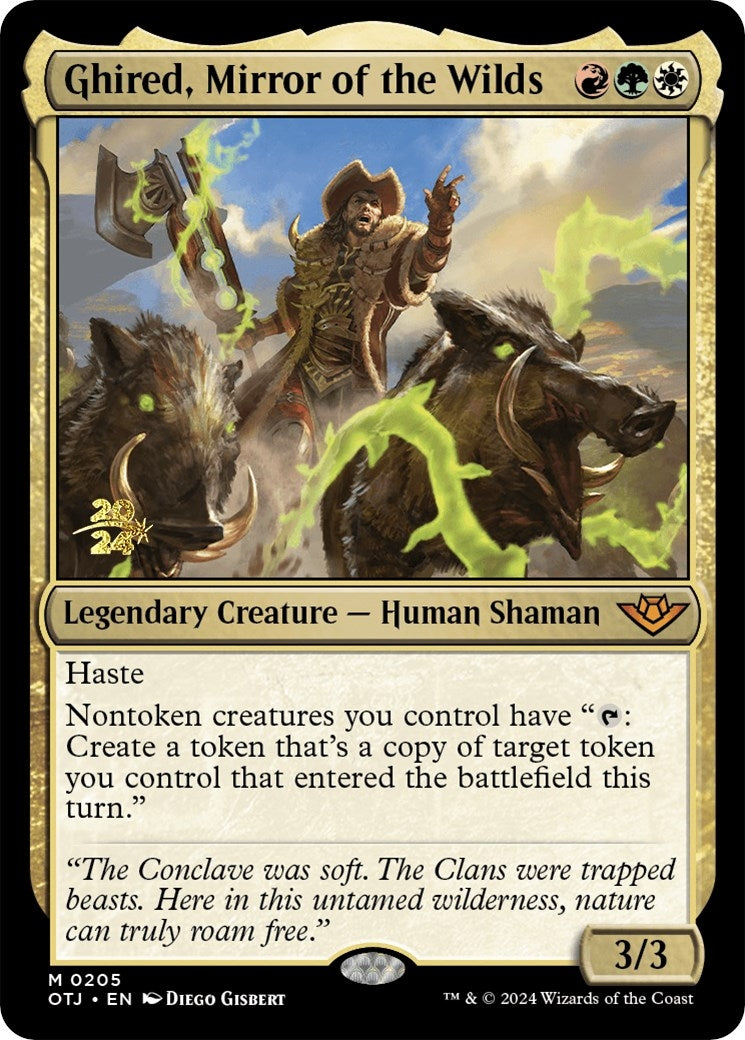 Image for Ghired, Mirror of the Wilds (205) - Magic: The Gathering