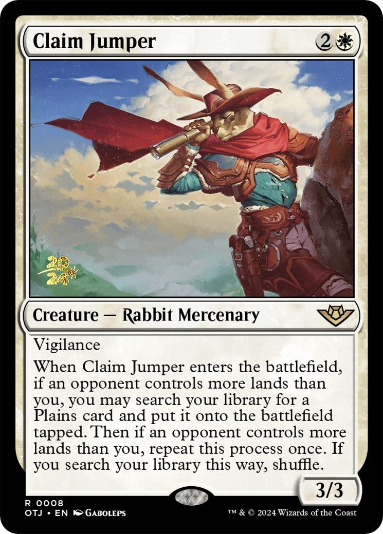 Image for Claim Jumper (8) - Magic: The Gathering