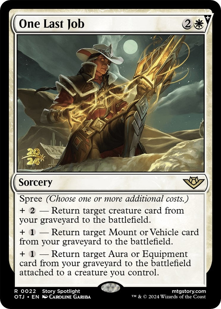 Image for One Last Job (22) - Magic: The Gathering