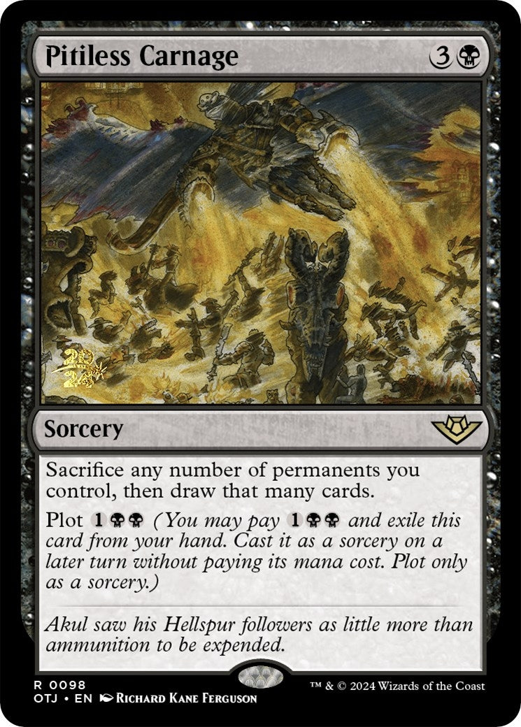 Image for Pitiless Carnage (98) - Magic: The Gathering