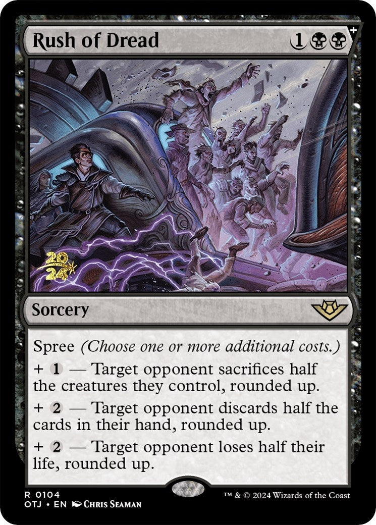 Image for Rush of Dread (104) - Magic: The Gathering