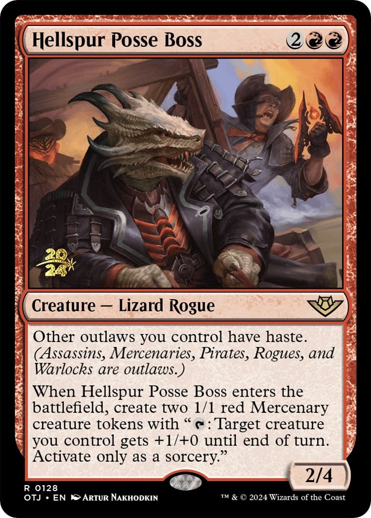 Image for Hellspur Posse Boss (128) - Magic: The Gathering