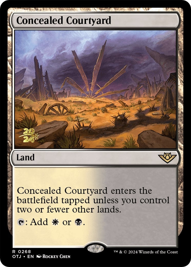 Image for Concealed Courtyard (OTJ) (268) - Magic: The Gathering