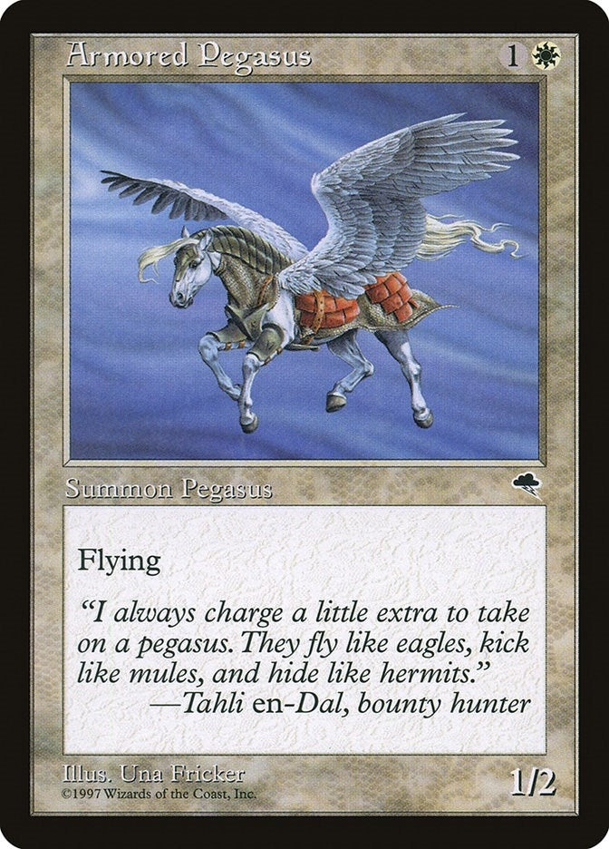 Image for Armored Pegasus (5) - Magic: The Gathering