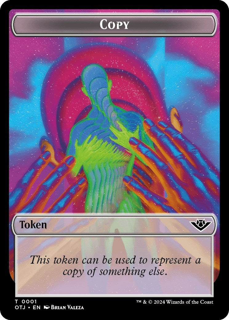 Image for Copy // Plot Double-Sided Token (1 // 20) - Magic: The Gathering