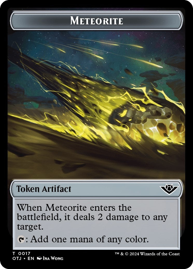 Image for Meteorite Token (17) - Magic: The Gathering
