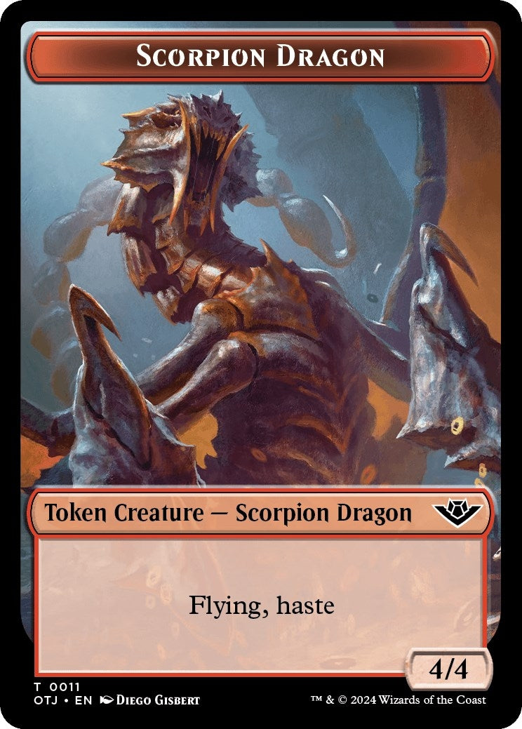 Image for Scorpion Dragon Token (11) - Magic: The Gathering