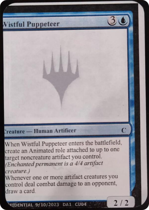Image for Wistful Puppeteer (UNK) - Magic: The Gathering