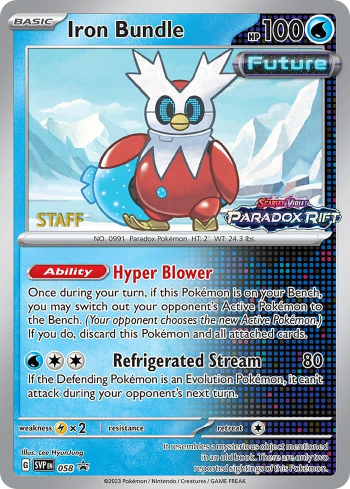 Image for Iron Bundle - 058 (Prerelease) [Staff] (058) (SVP) - Pokemon
