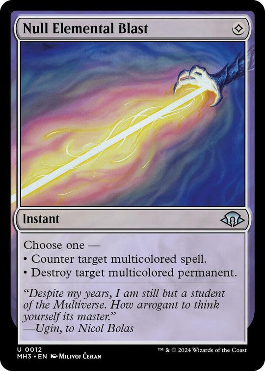 Image for Null Elemental Blast (12) - Magic: The Gathering