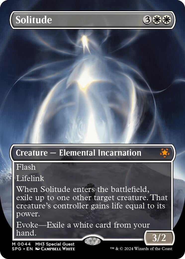 Image for Solitude (Borderless) (44) - Magic: The Gathering