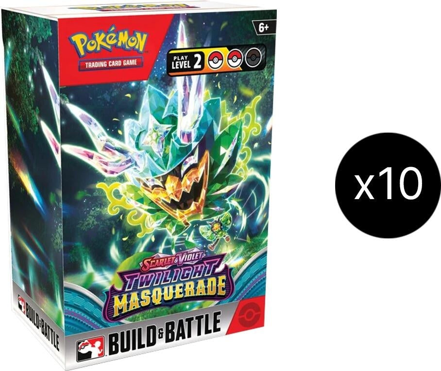 Image for Twilight Masquerade Build & Battle Box Display - Pokemon