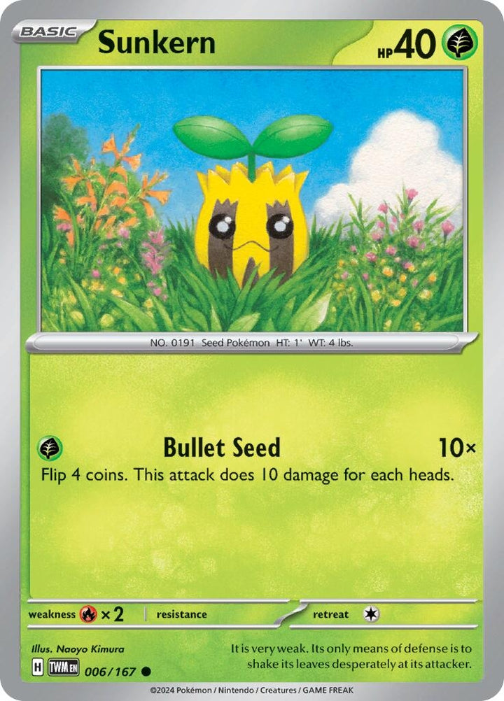 Image for Sunkern (006/167) (TWM) - Pokemon