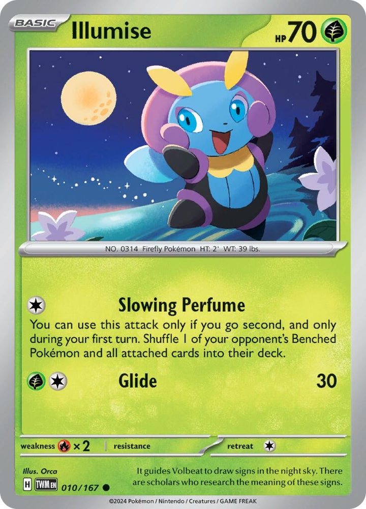 Image for Illumise (010/167) (TWM) - Pokemon