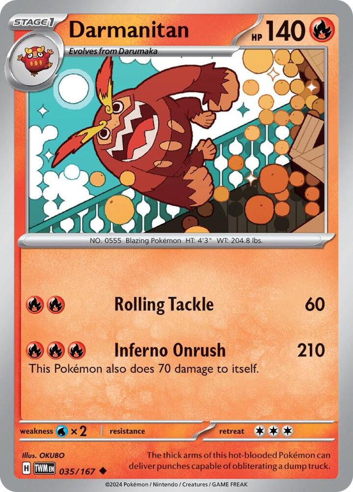 Darmanitan (035/167) (TWM)