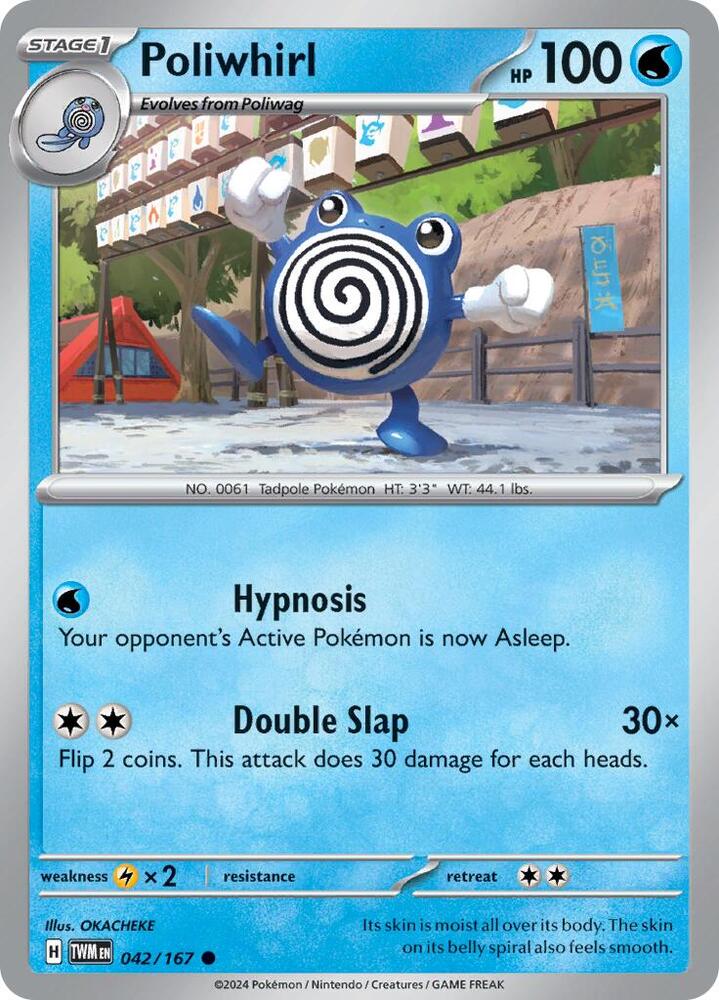 Image for Poliwhirl (042/167) (TWM) - Pokemon