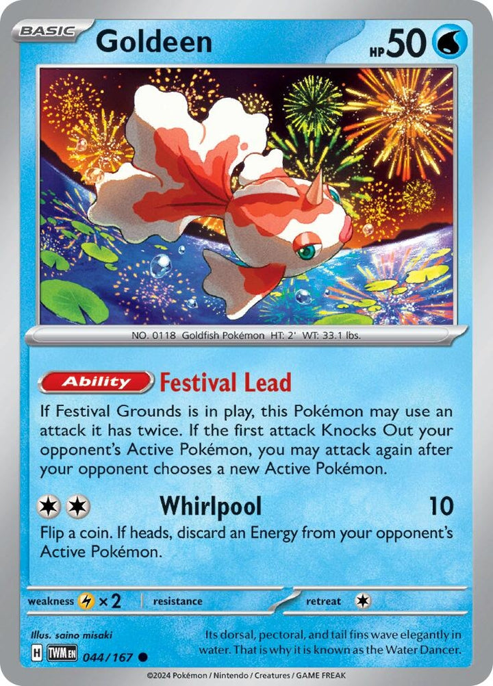 Image for Goldeen (044/167) (TWM) - Pokemon