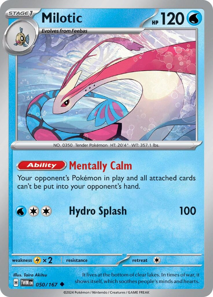 Image for Milotic (050/167) (TWM) - Pokemon