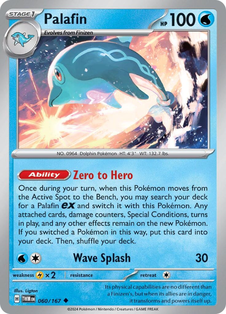 Image for Palafin (060/167) (TWM) - Pokemon