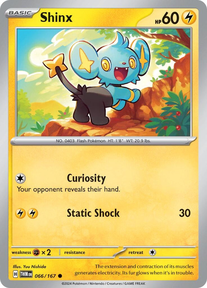 Image for Shinx (066/167) (TWM) - Pokemon