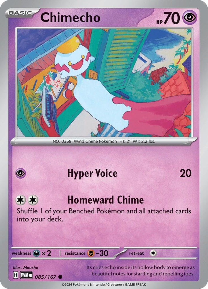 Image for Chimecho (085/167) (TWM) - Pokemon