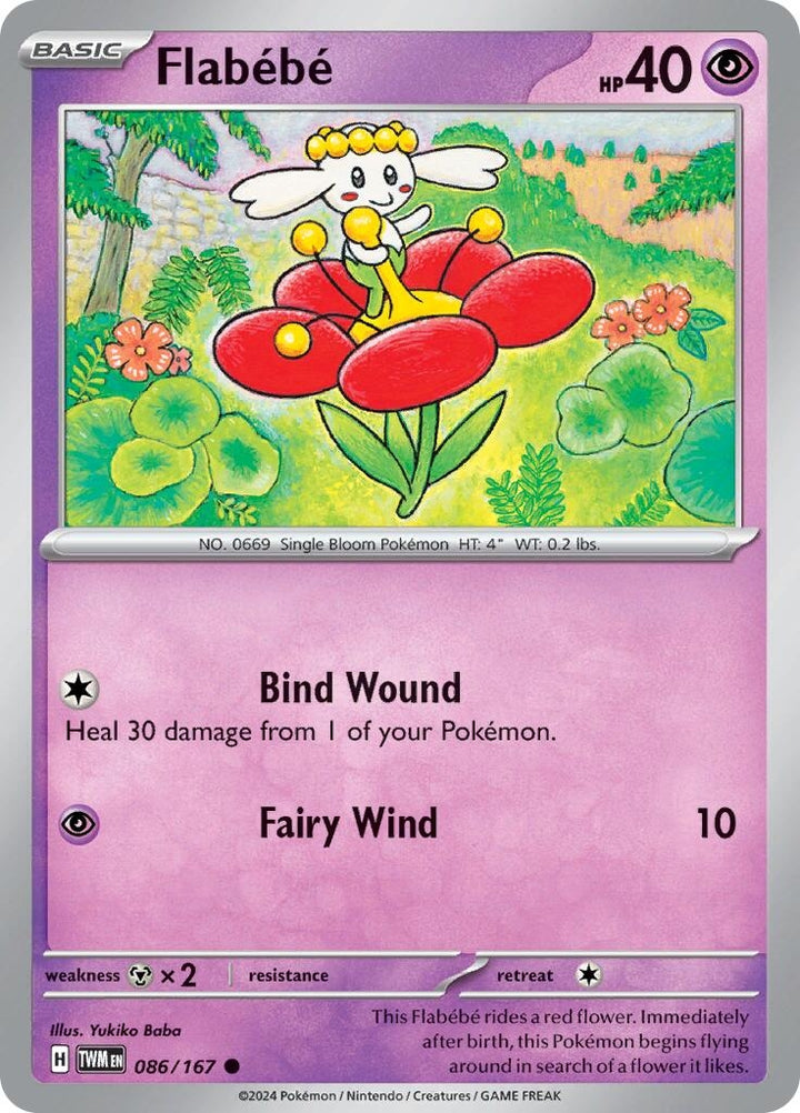 Image for Flabebe (086/167) (TWM) - Pokemon