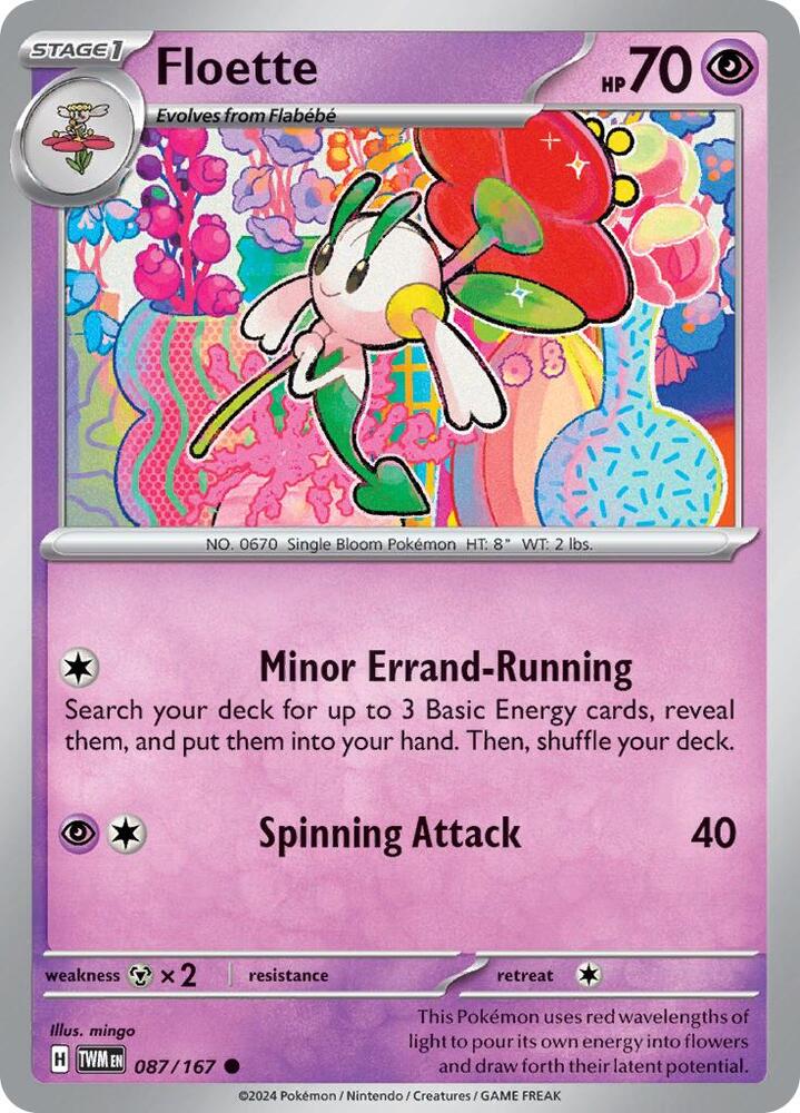 Image for Floette (087/167) (TWM) - Pokemon