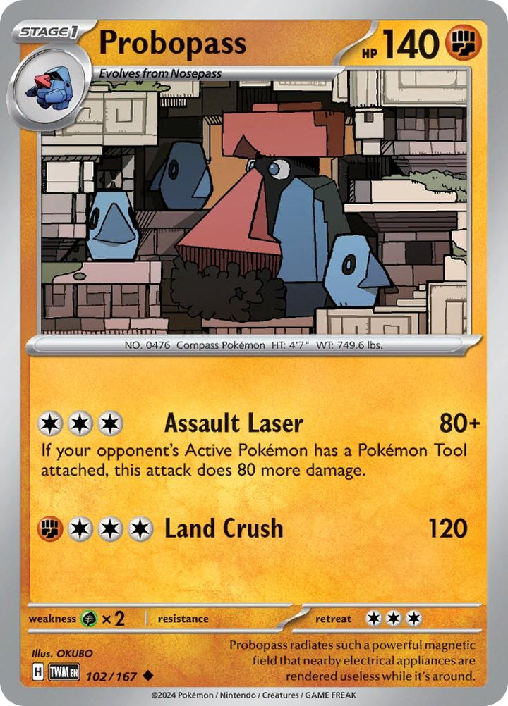 Image for Probopass (102/167) (TWM) - Pokemon