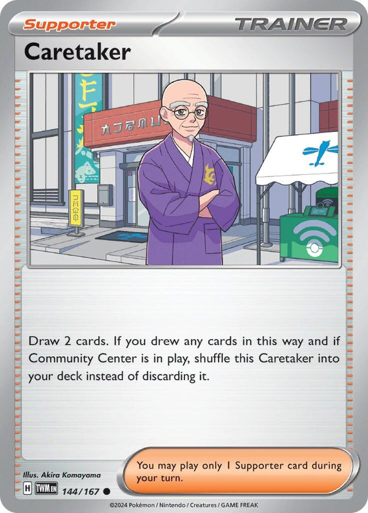 Image for Caretaker (144/167) (TWM) - Pokemon