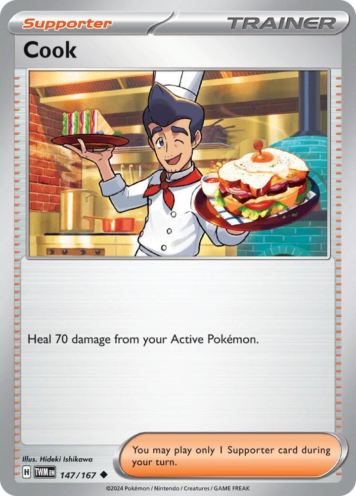 Image for Cook (147/167) (TWM) - Pokemon