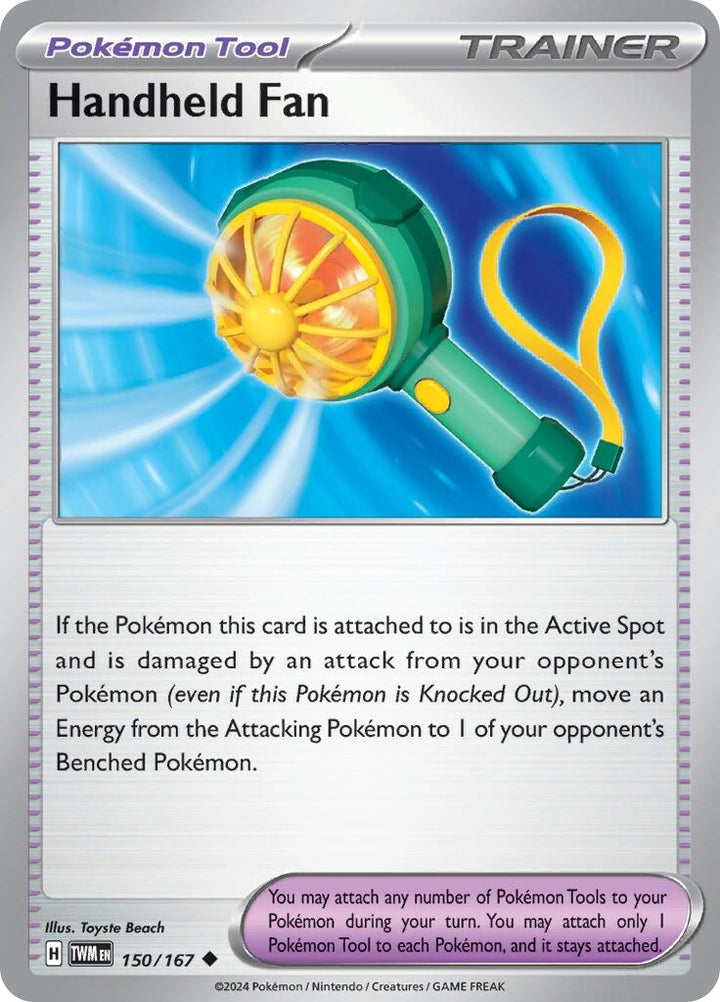 Image for Handheld Fan (150/167) (TWM) - Pokemon