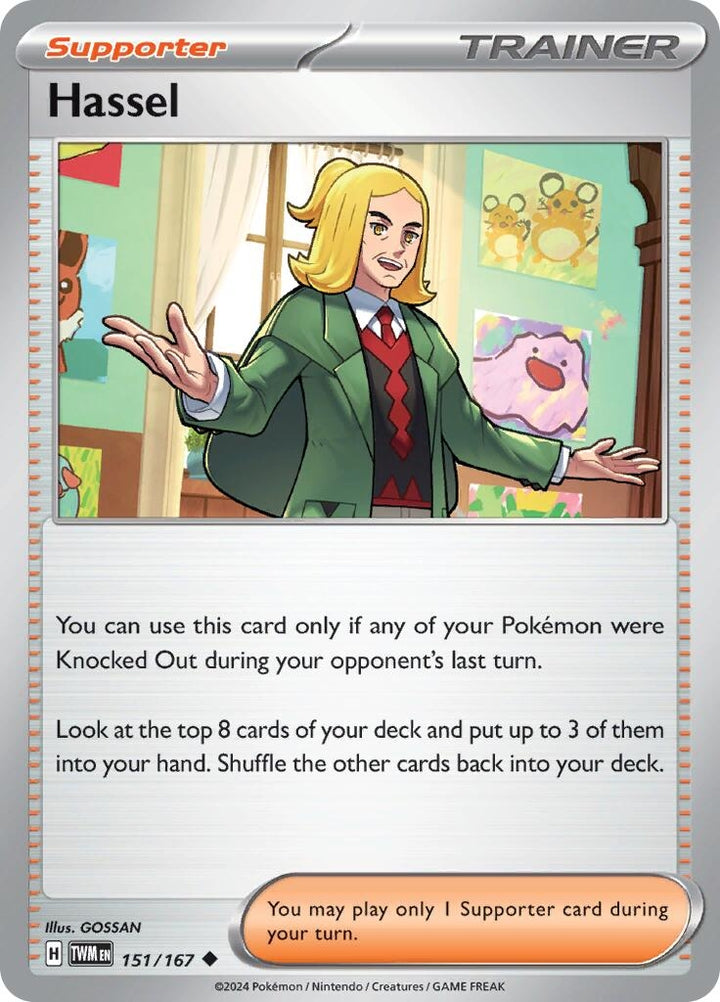 Image for Hassel (151/167) (TWM) - Pokemon
