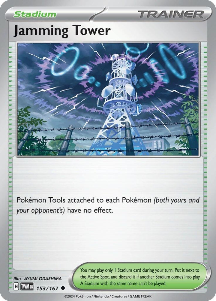 Image for Jamming Tower (153/167) (TWM) - Pokemon
