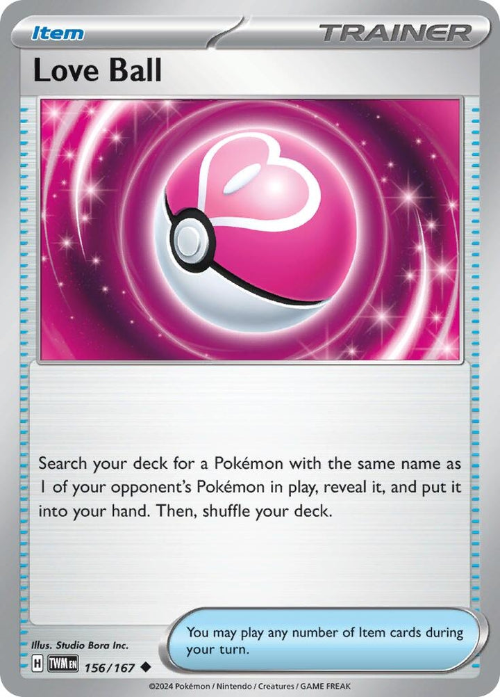 Image for Love Ball (156/167) (TWM) - Pokemon